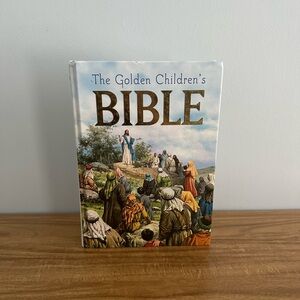 VINTAGE 1993 THE GOLDEN CHILDREN’S BIBLE - HARDCOVER PICTURE BOOK